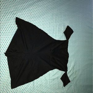 Black Short Jumpsuit